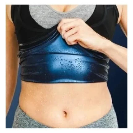 Camiseta Térmica Feminina Regata em Neoprene para Academia
