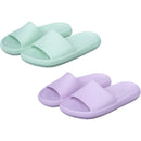 Kit 2 Pares Chinelo Feminino Slide Nuvem Anatômico Confortável