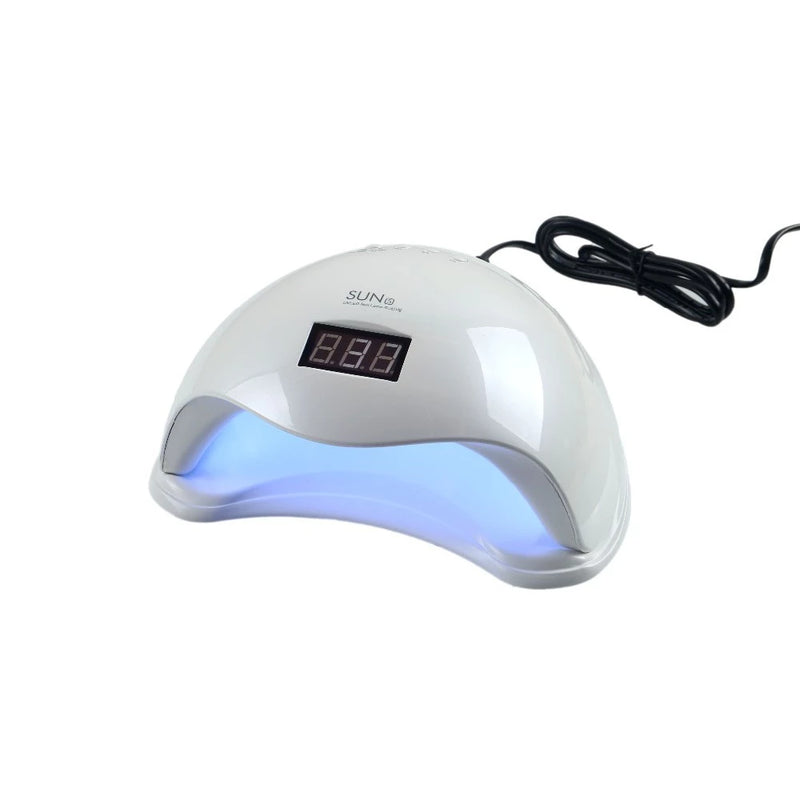 Cabine UV/LED NailGlow Pro™ 48W com Sensor e Timer Digital