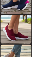 Tênis Feminino Slip On Calce Fácil Confortável Casual – VML-05
