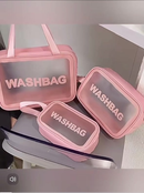 Kit 3 Necessaires Organizadoras BellaCase Trio™ para Maquiagem e Viagem