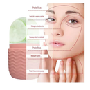 Rolo Gelo Massageador Facial Refrescante Contra Inchaço, Olheiras Rosto Pescoço Limpos Beleza