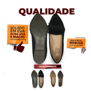 Sapatilha Feminina Rasteira Bico Fino Casual Social
