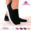 Tênis Feminino Serena Slip On Casual com Solado Elevado