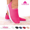 Tênis Feminino Serena Slip On Casual com Solado Elevado