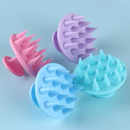 Escova de Silicone para Couro Cabeludo — Massageadora para Lavagem dos Cabelos