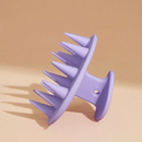 Escova de Silicone para Couro Cabeludo — Massageadora para Lavagem dos Cabelos