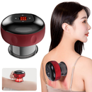 Massageador Elétrico a Vácuo com Sucção, Aquecimento e Recarregável USB-C
