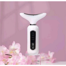 Massageador Facial e de Pescoço com Fototerapia LED - FaceLift Pro