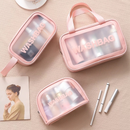 Kit 3 Necessaires Organizadoras BellaCase Trio™ para Maquiagem e Viagem