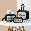 Kit 3 Necessaires Organizadoras BellaCase Trio™ para Maquiagem e Viagem
