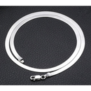 Conjunto Colar e Pulseira GoldenFlow™ Malha Laminada Dourada