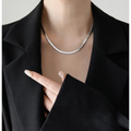 Conjunto Colar e Pulseira GoldenFlow™ Malha Laminada Dourada