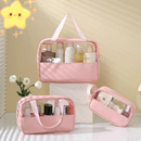 Kit 3 Necessaires Organizadoras BellaCase Trio™ para Maquiagem e Viagem