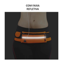 Pochete Esportiva com Porta-Garrafa e 3 Compartimentos