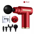 Pistola Massageadora Muscular TheraPulse Pro™ Recarregável