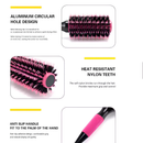 Escova Térmica HairSculpt Pro™ com Cerdas Mistas para Modelagem e Finalização