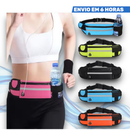 Pochete Esportiva com Porta-Garrafa e 3 Compartimentos