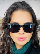 Óculos de Sol Feminino Moderno UV400 Estiloso para Praia e Dia a Dia