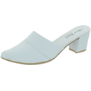 Scarpin Mule Feminino Salto Grosso 5cm Bico Fino Elegante