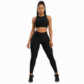 Legging Feminina Bolha 3D Suplex com Lycra e Cós Alto