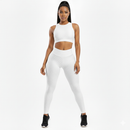 Legging Feminina Bolha 3D Suplex com Lycra e Cós Alto