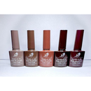 Kit Esmaltes em Gel ColorNails Pro™ 5 Cores 12ml para Cabine UV/LED