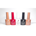 Kit Esmaltes em Gel ColorNails Pro™ 5 Cores 12ml para Cabine UV/LED
