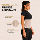 Cinta Abdominal Feminina Modeladora Ajustável com 4 Barbatanas