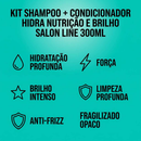 Kit Shampoo + Condicionador Hidra Ceramidas Salon Line