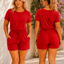 Conjunto Feminino Aurora Blusa + Short com Bolso