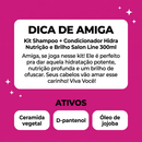 Kit Shampoo + Condicionador Hidra Ceramidas Salon Line