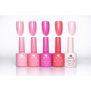 Kit Esmaltes em Gel ColorNails Pro™ 5 Cores 12ml para Cabine UV/LED