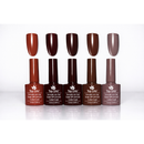 Kit Esmaltes em Gel ColorNails Pro™ 5 Cores 12ml para Cabine UV/LED