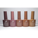 Kit Esmaltes em Gel ColorNails Pro™ 5 Cores 12ml para Cabine UV/LED