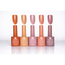 Kit Esmaltes em Gel ColorNails Pro™ 5 Cores 12ml para Cabine UV/LED