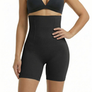 Short Modelador Feminino Cintura Alta com 4 Barbatanas