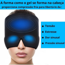 Touca Térmica ComfortHalo™ com Gel para Terapia Fria e Quente