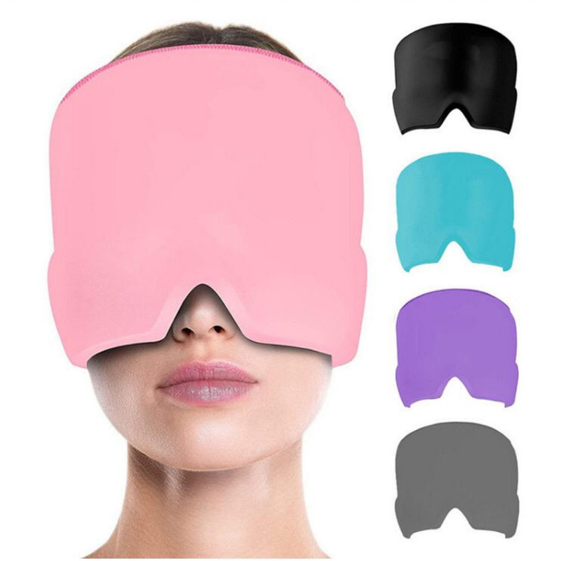 Touca Térmica ComfortHalo com Gel para Terapia Fria e Quente