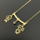 Colar Feminino Amor de Mãe FamilyLove™ com Pingentes de Filhos