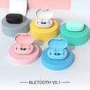 Fone de Ouvido Sem Fio E6S Bluetooth 5.0 TWS com Tela LED
