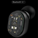 Fone de Ouvido Sem Fio E6S Bluetooth 5.0 TWS com Tela LED