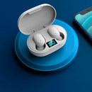 Fone de Ouvido Sem Fio E6S Bluetooth 5.0 TWS com Tela LED