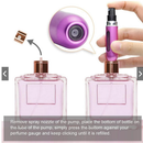 Kit 3 Mini Porta-Perfumes Recarregáveis 5ml — Spray Portátil