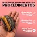 FaceContour Brush™ Escova Facial Massageadora Ergonômica para Skincare e Contorno Facial
