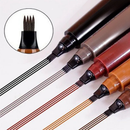 Caneta para Sobrancelhas com Ponta Multi-Hastes Acabamento Natural
