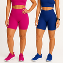Kit 2 Shorts Femininos Suplex Fitness