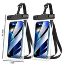 Capa Impermeável para Celular com Cordão – Proteção para Praia, Piscina e Viagens